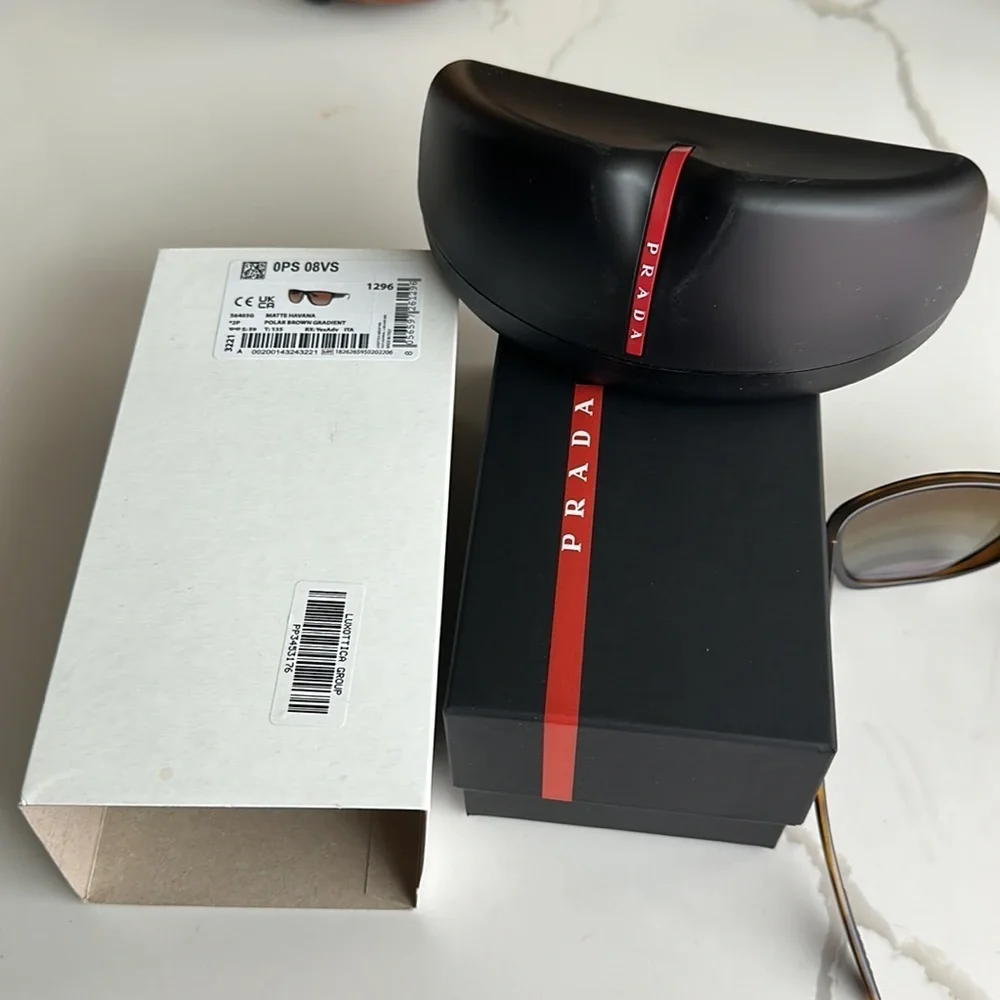Prada Linea Rossa 59mm Square Polarized Sunglasses
